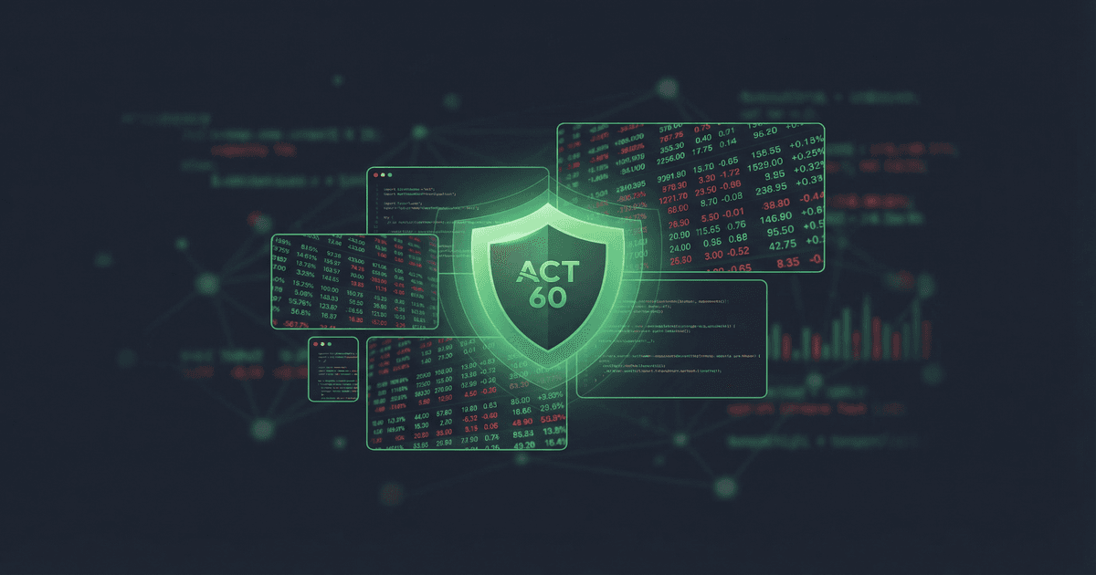 Act 60 for Day Traders: Check Your Compliance in Minutes