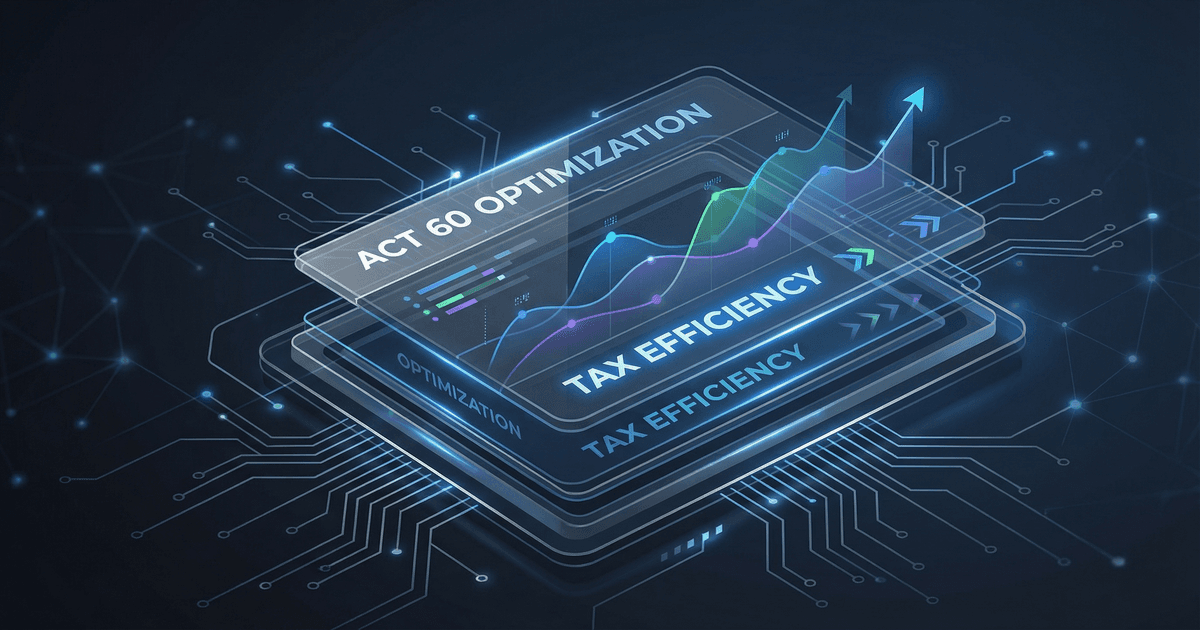 Fast & Easy Act 60 Check for Hedge Fund Managers