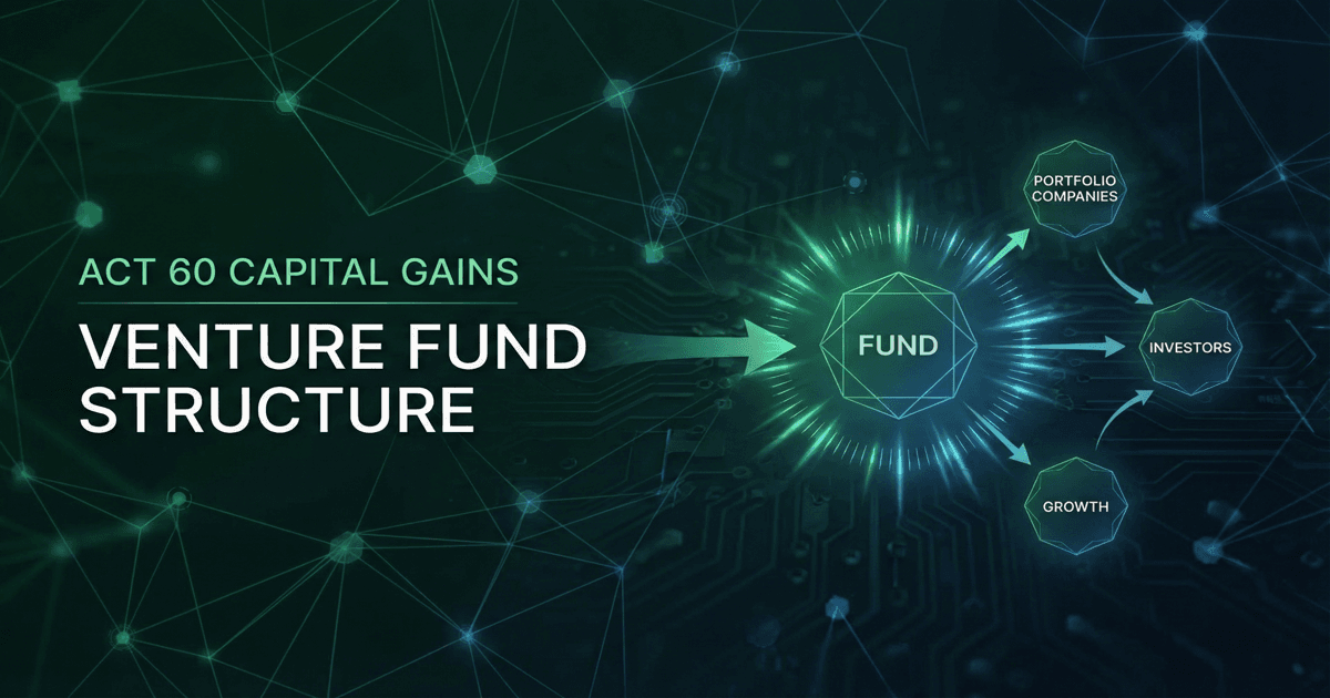 Quick Compliance Check for Act 60 Venture Capitalists