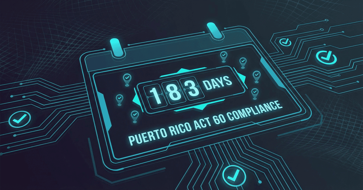 Quickly Check Your Act 60 Presence Test Compliance